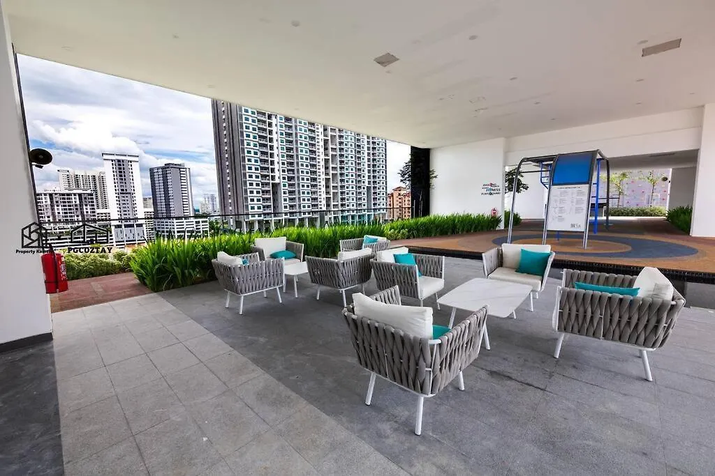 Ua26 #2Br Family Staycation Jelutong Apartment